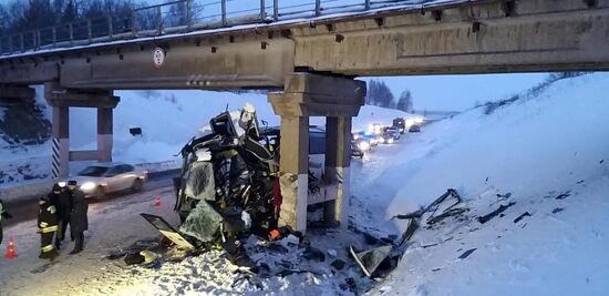 Russia Bus Crash