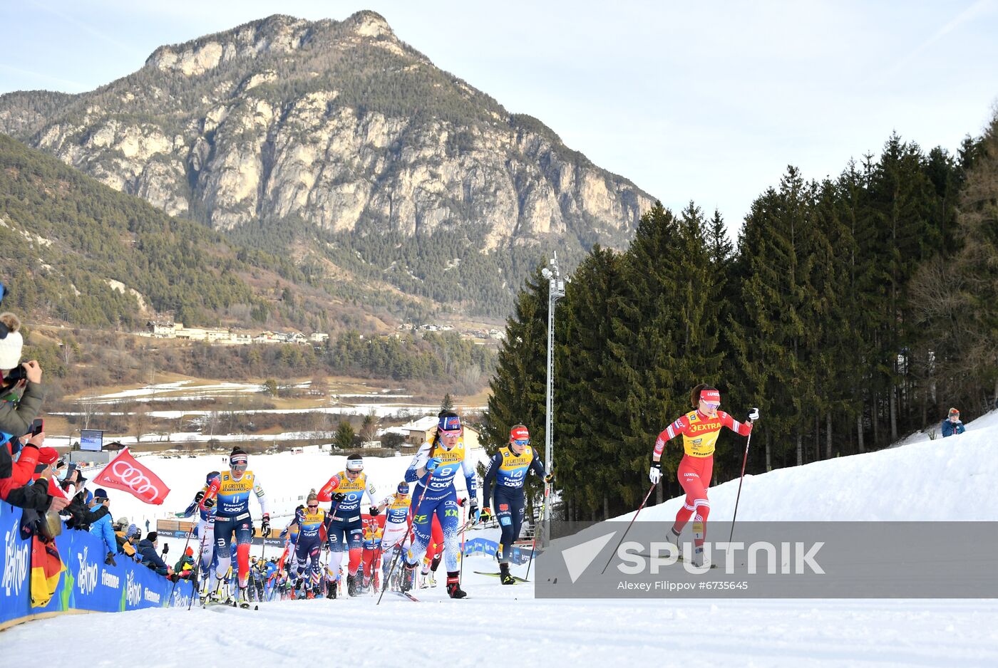 Italy Cross Country Skiing Tour de Ski Women