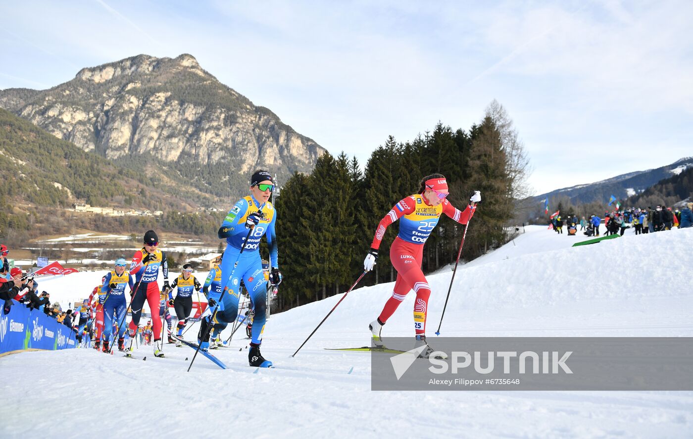 Italy Cross Country Skiing Tour de Ski Women