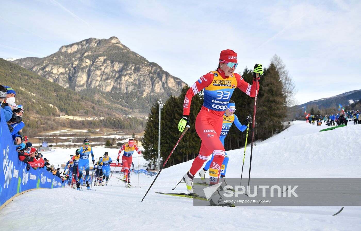 Italy Cross Country Skiing Tour de Ski Women
