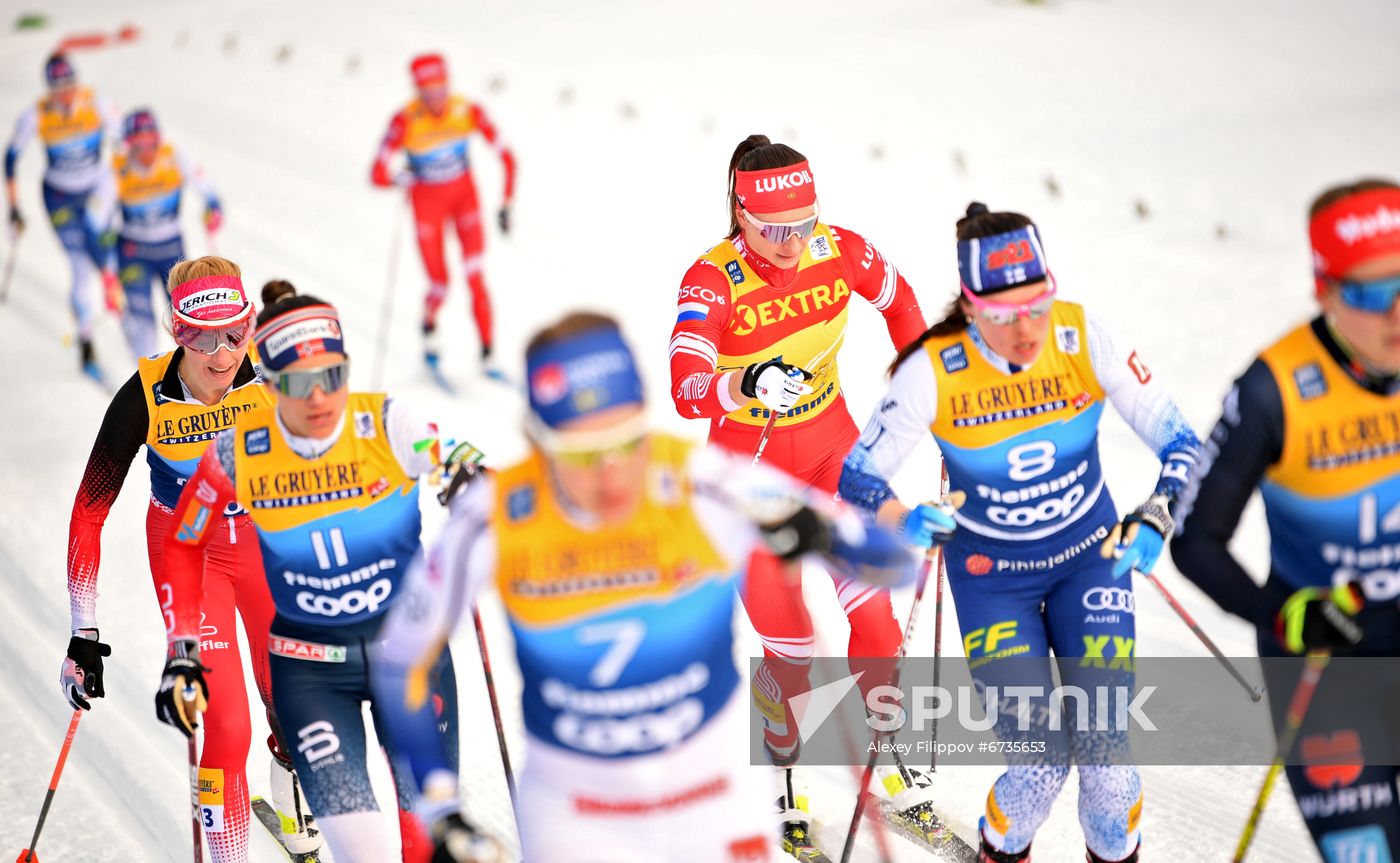 Italy Cross Country Skiing Tour de Ski Women