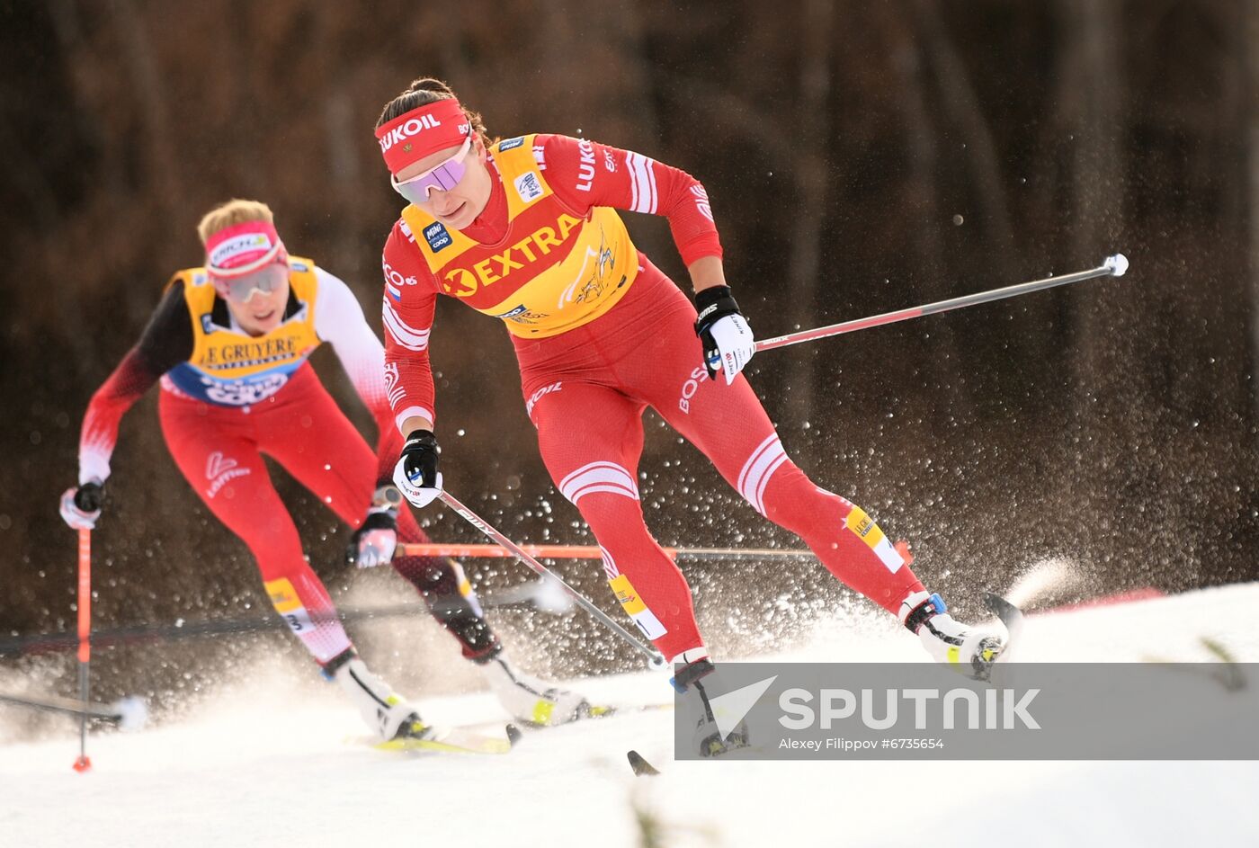 Italy Cross Country Skiing Tour de Ski Women
