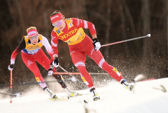 Italy Cross Country Skiing Tour de Ski Women