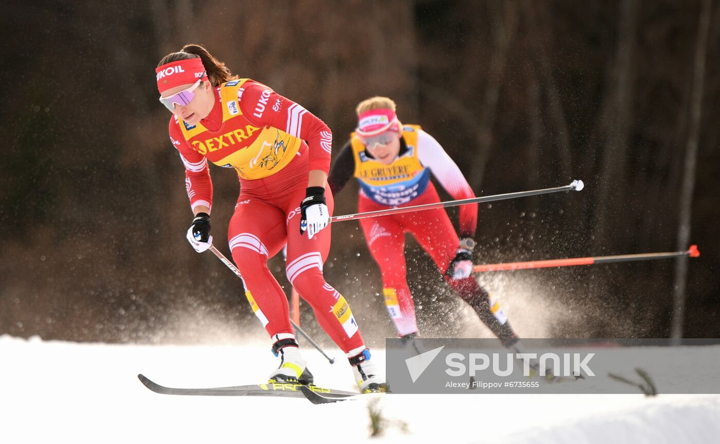 Italy Cross Country Skiing Tour de Ski Women
