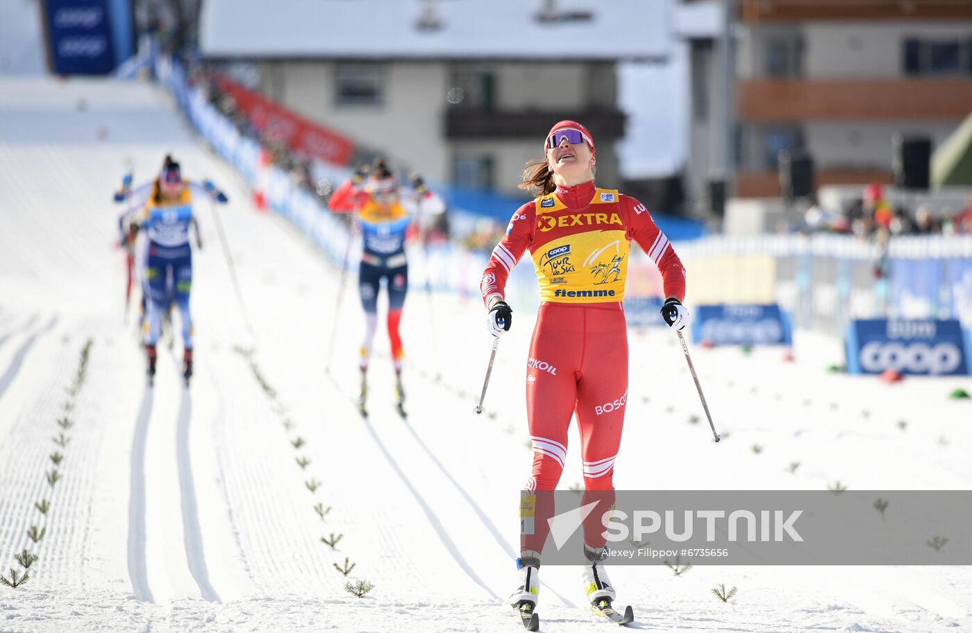 Italy Cross Country Skiing Tour de Ski Women