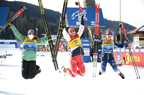 Italy Cross Country Skiing Tour de Ski Women