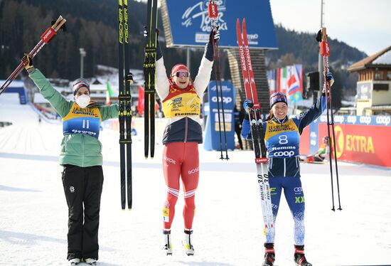 Italy Cross Country Skiing Tour de Ski Women