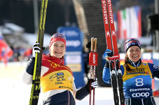 Italy Cross Country Skiing Tour de Ski Women