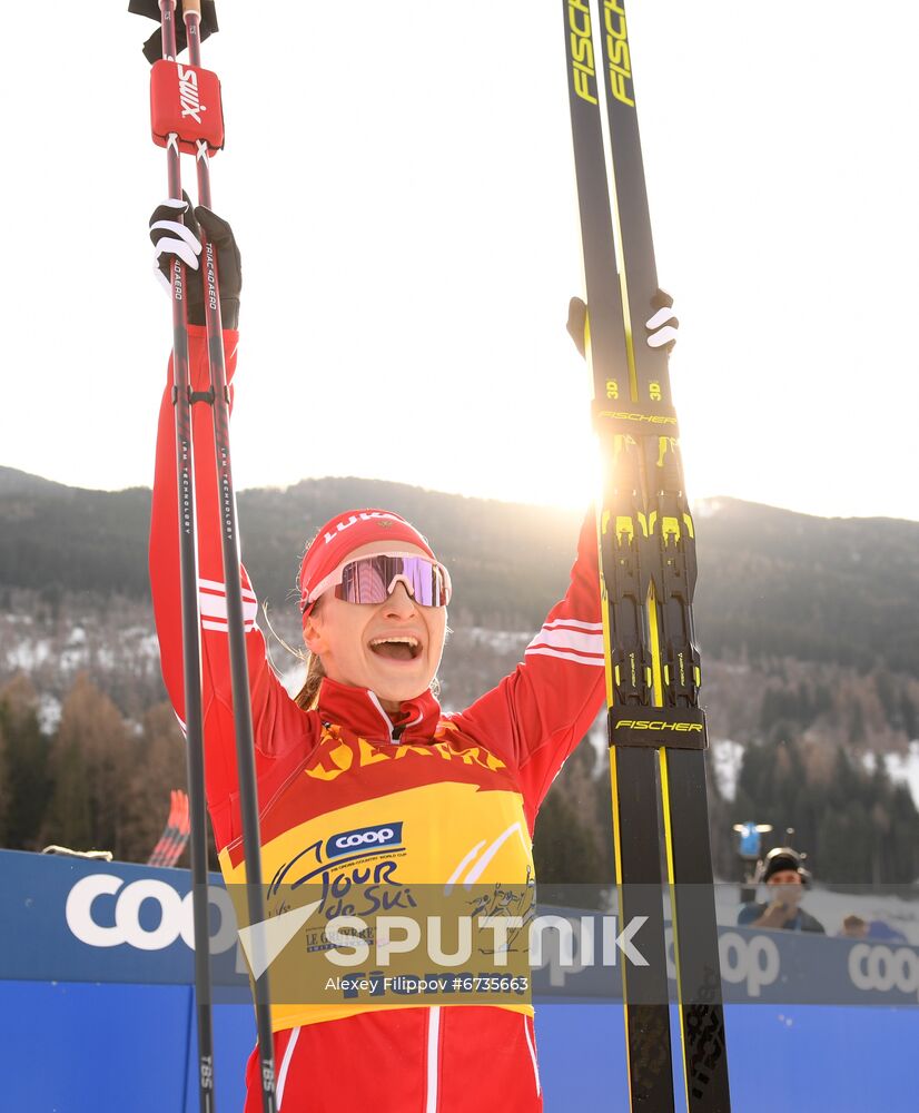 Italy Cross Country Skiing Tour de Ski Women