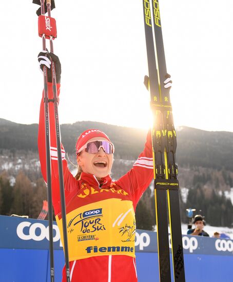 Italy Cross Country Skiing Tour de Ski Women