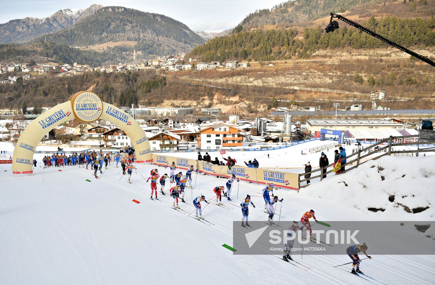 Italy Cross Country Skiing Tour de Ski Women