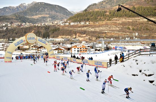 Italy Cross Country Skiing Tour de Ski Women
