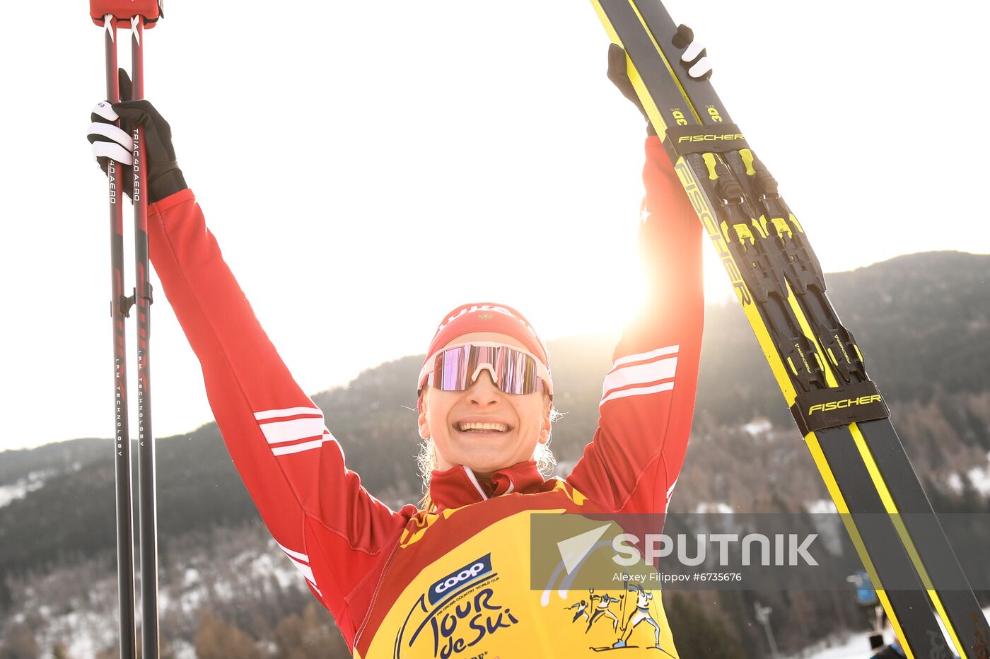 Italy Cross Country Skiing Tour de Ski Women