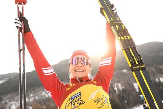 Italy Cross Country Skiing Tour de Ski Women