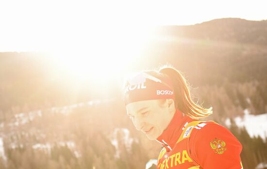 Italy Cross Country Skiing Tour de Ski Women