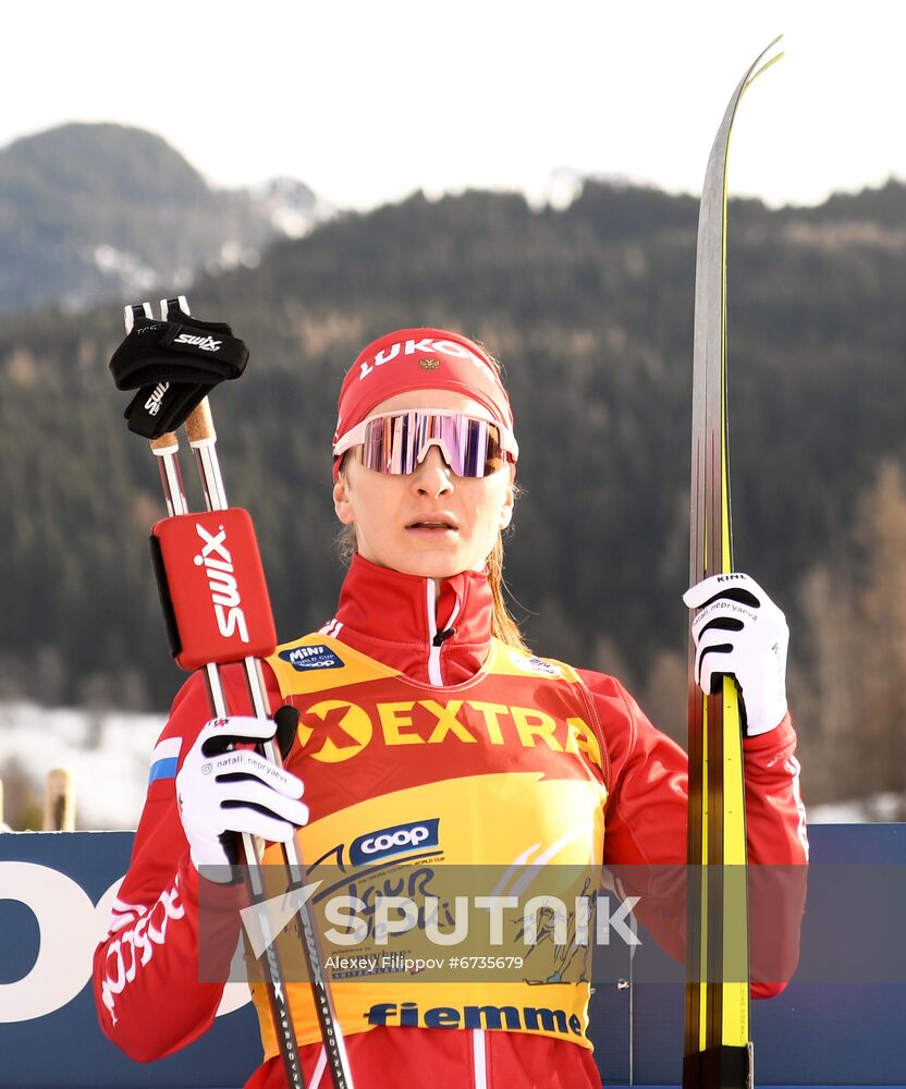 Italy Cross Country Skiing Tour de Ski Women