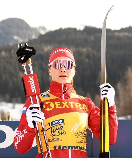 Italy Cross Country Skiing Tour de Ski Women
