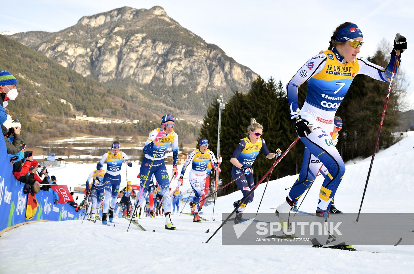 Italy Cross Country Skiing Tour de Ski Women