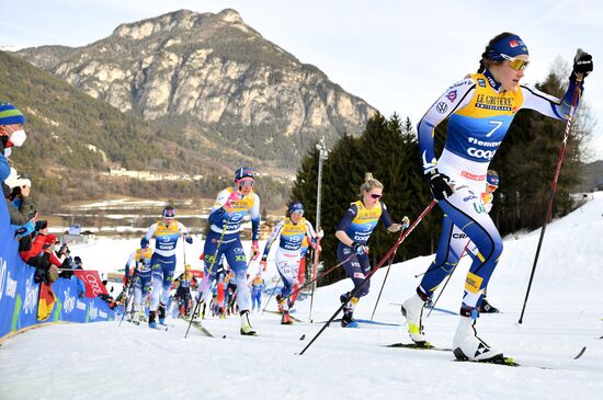 Italy Cross Country Skiing Tour de Ski Women