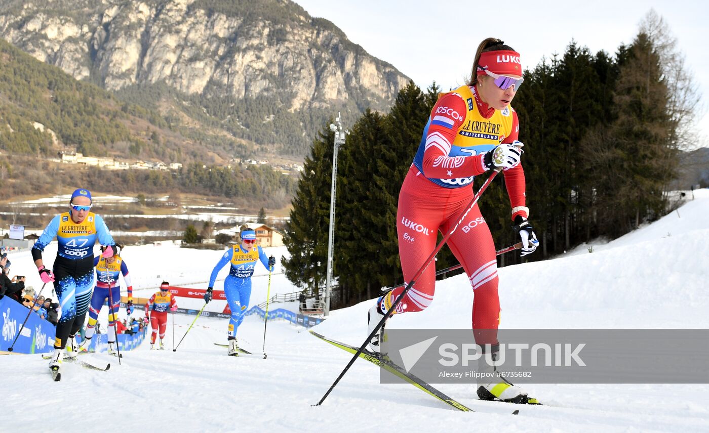 Italy Cross Country Skiing Tour de Ski Women