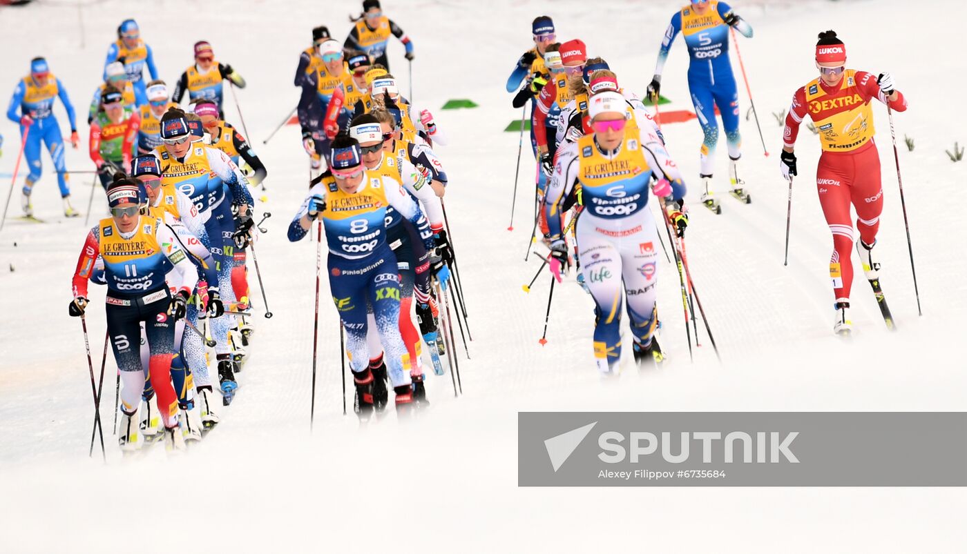 Italy Cross Country Skiing Tour de Ski Women