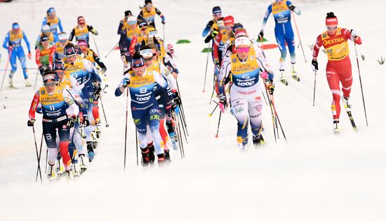 Italy Cross Country Skiing Tour de Ski Women