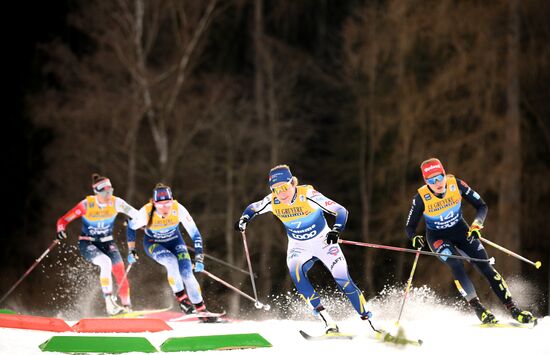 Italy Cross Country Skiing Tour de Ski Women