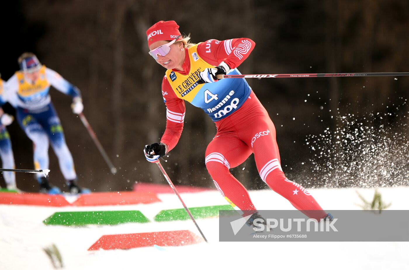 Italy Cross Country Skiing Tour de Ski Women