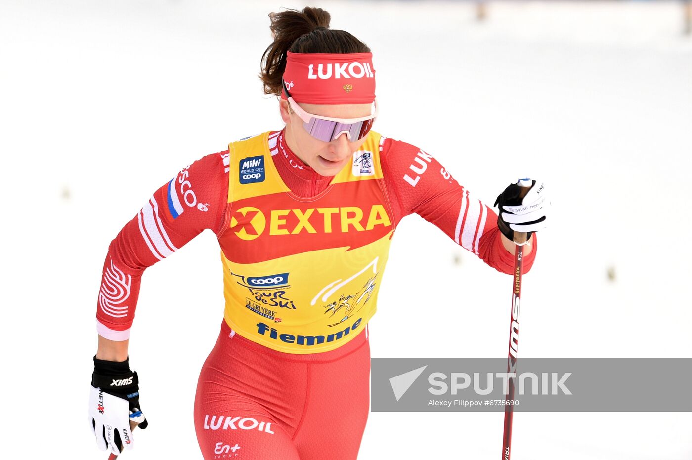 Italy Cross Country Skiing Tour de Ski Women