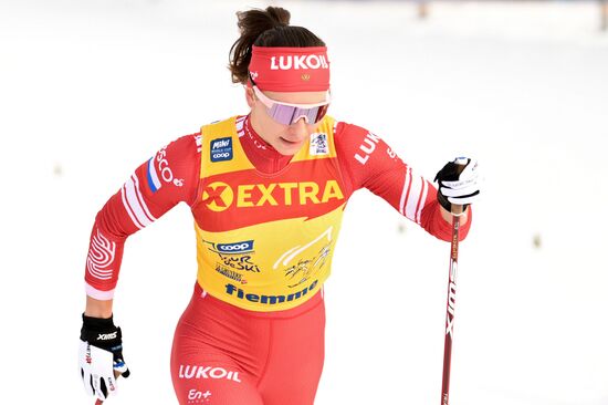 Italy Cross Country Skiing Tour de Ski Women