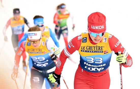 Italy Cross Country Skiing Tour de Ski Women