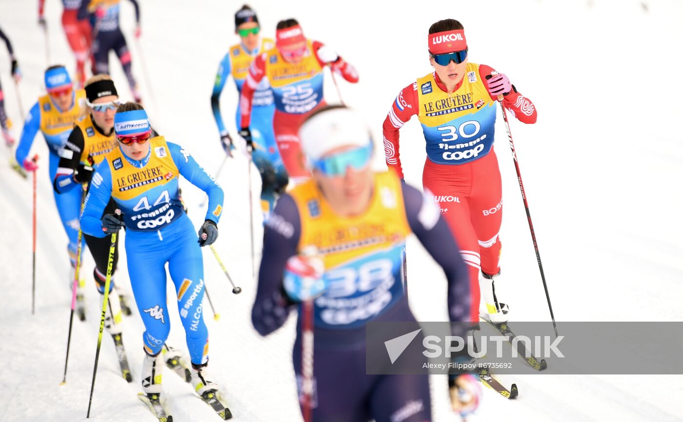 Italy Cross Country Skiing Tour de Ski Women