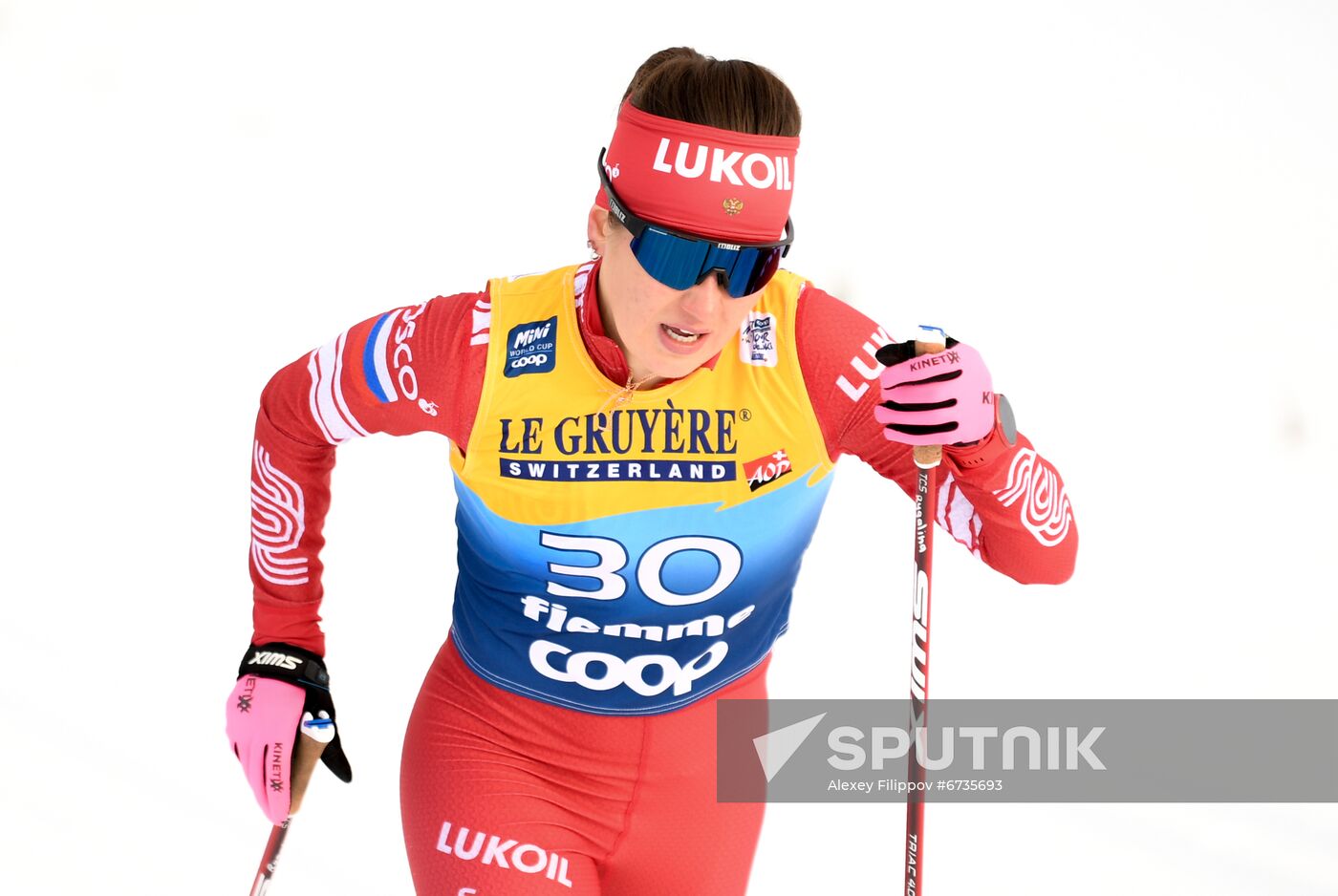 Italy Cross Country Skiing Tour de Ski Women
