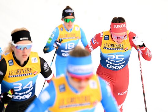 Italy Cross Country Skiing Tour de Ski Women