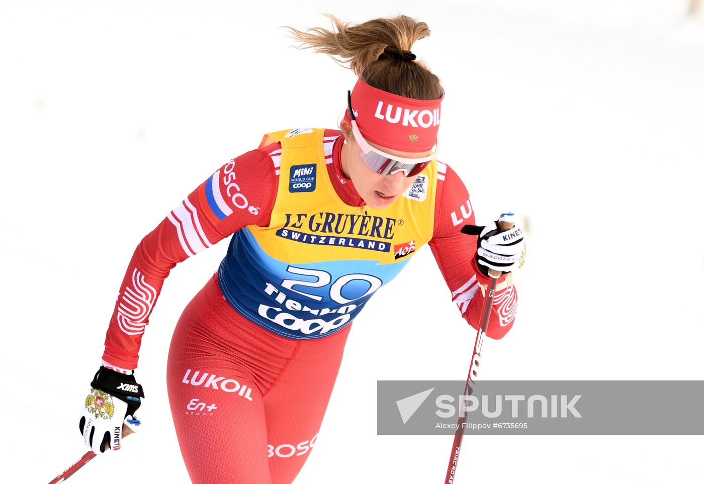 Italy Cross Country Skiing Tour de Ski Women