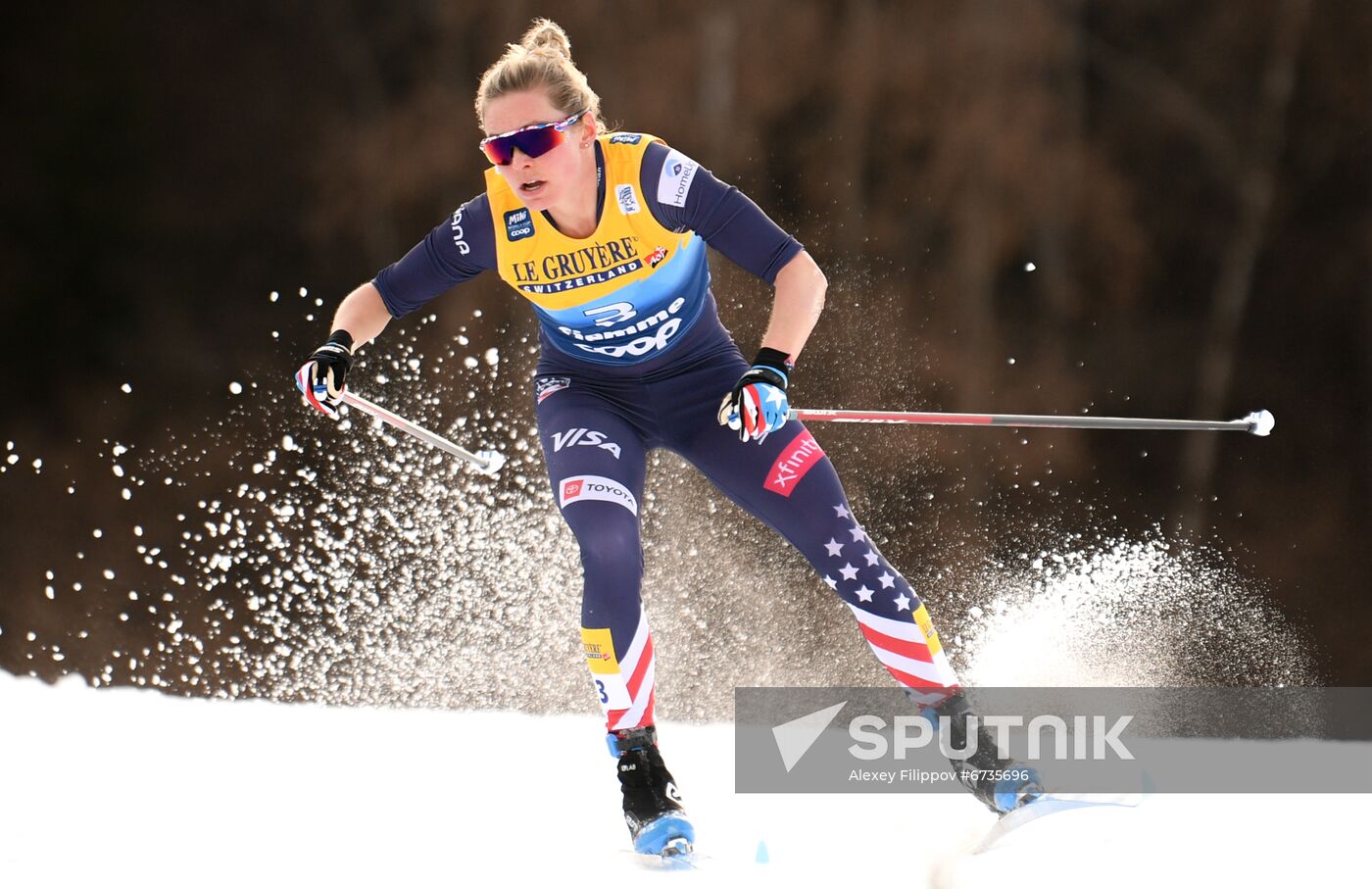 Italy Cross Country Skiing Tour de Ski Women