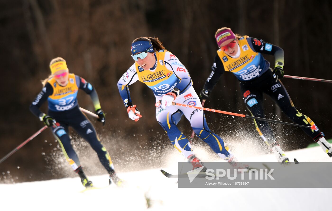 Italy Cross Country Skiing Tour de Ski Women