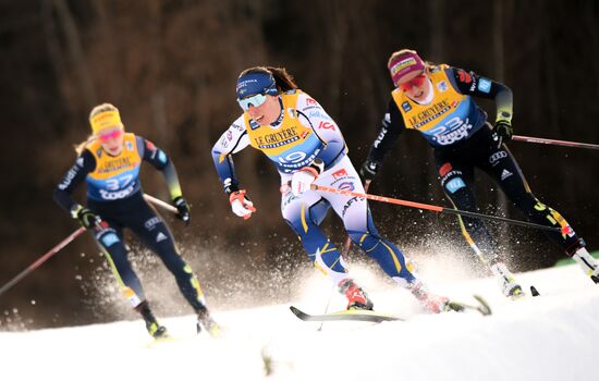 Italy Cross Country Skiing Tour de Ski Women