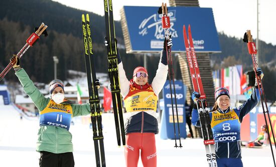 Italy Cross Country Skiing Tour de Ski Women