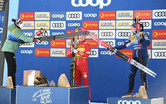 Italy Cross Country Skiing Tour de Ski Women