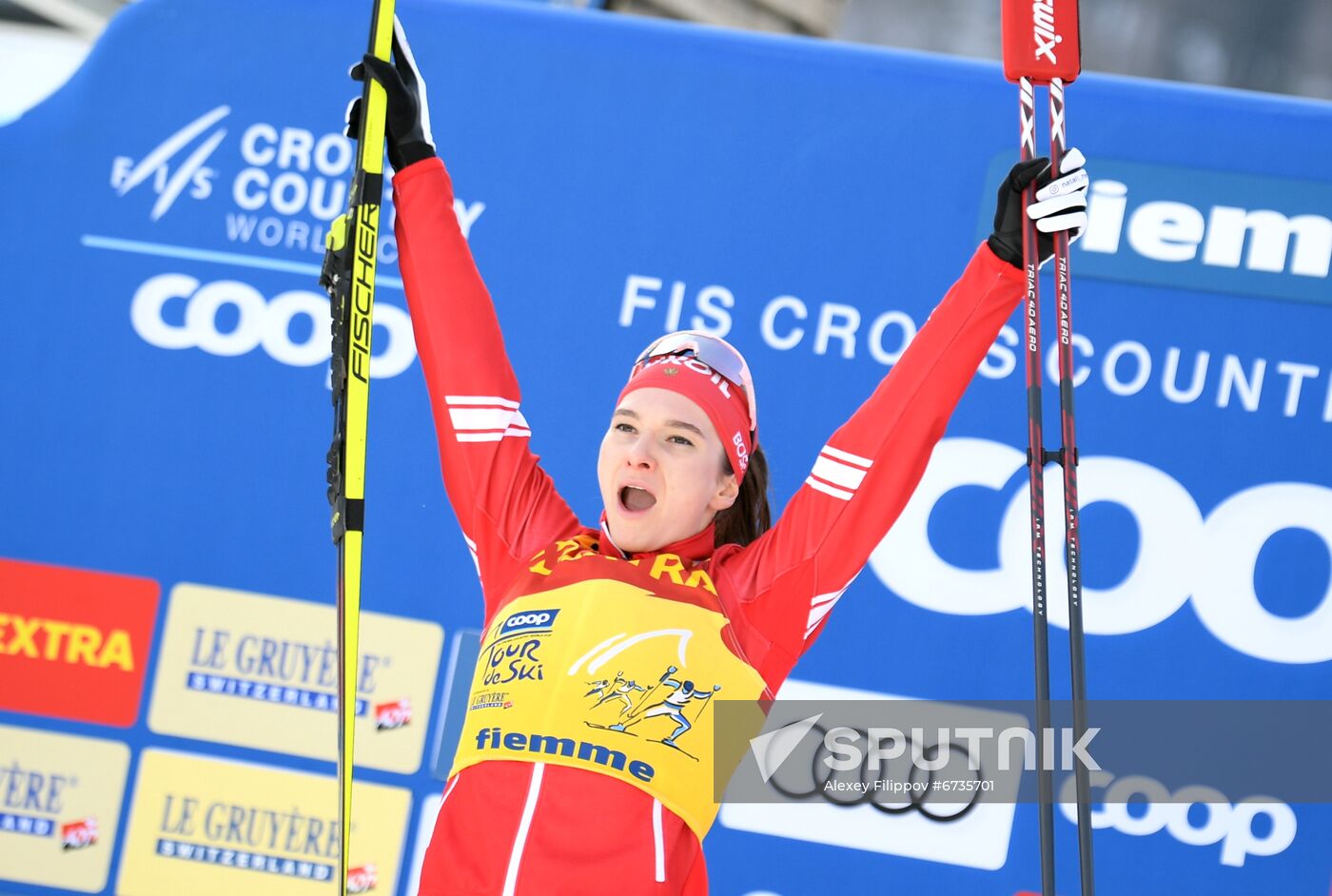 Italy Cross Country Skiing Tour de Ski Women