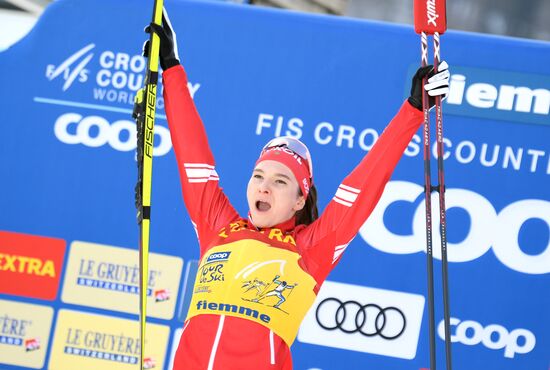 Italy Cross Country Skiing Tour de Ski Women
