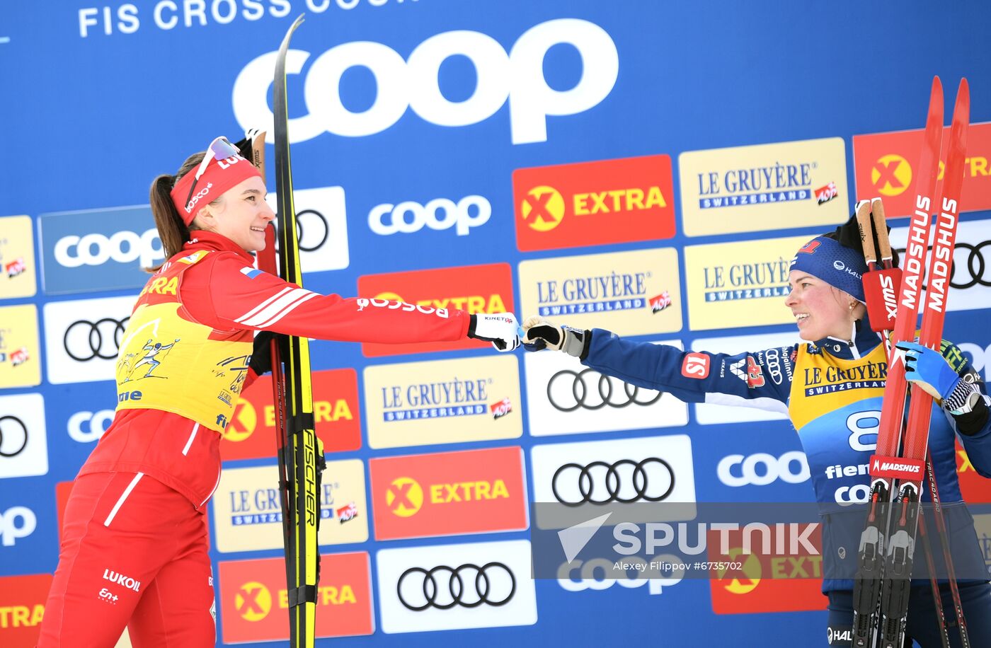 Italy Cross Country Skiing Tour de Ski Women