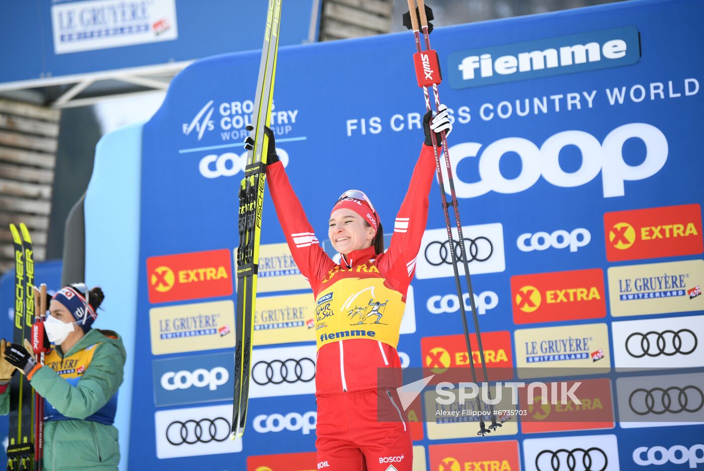Italy Cross Country Skiing Tour de Ski Women