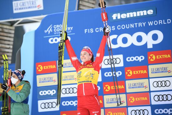 Italy Cross Country Skiing Tour de Ski Women
