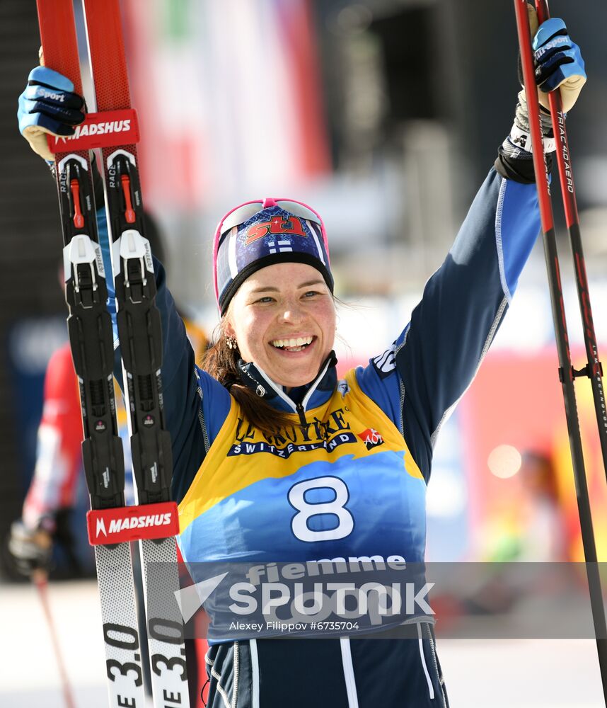 Italy Cross Country Skiing Tour de Ski Women