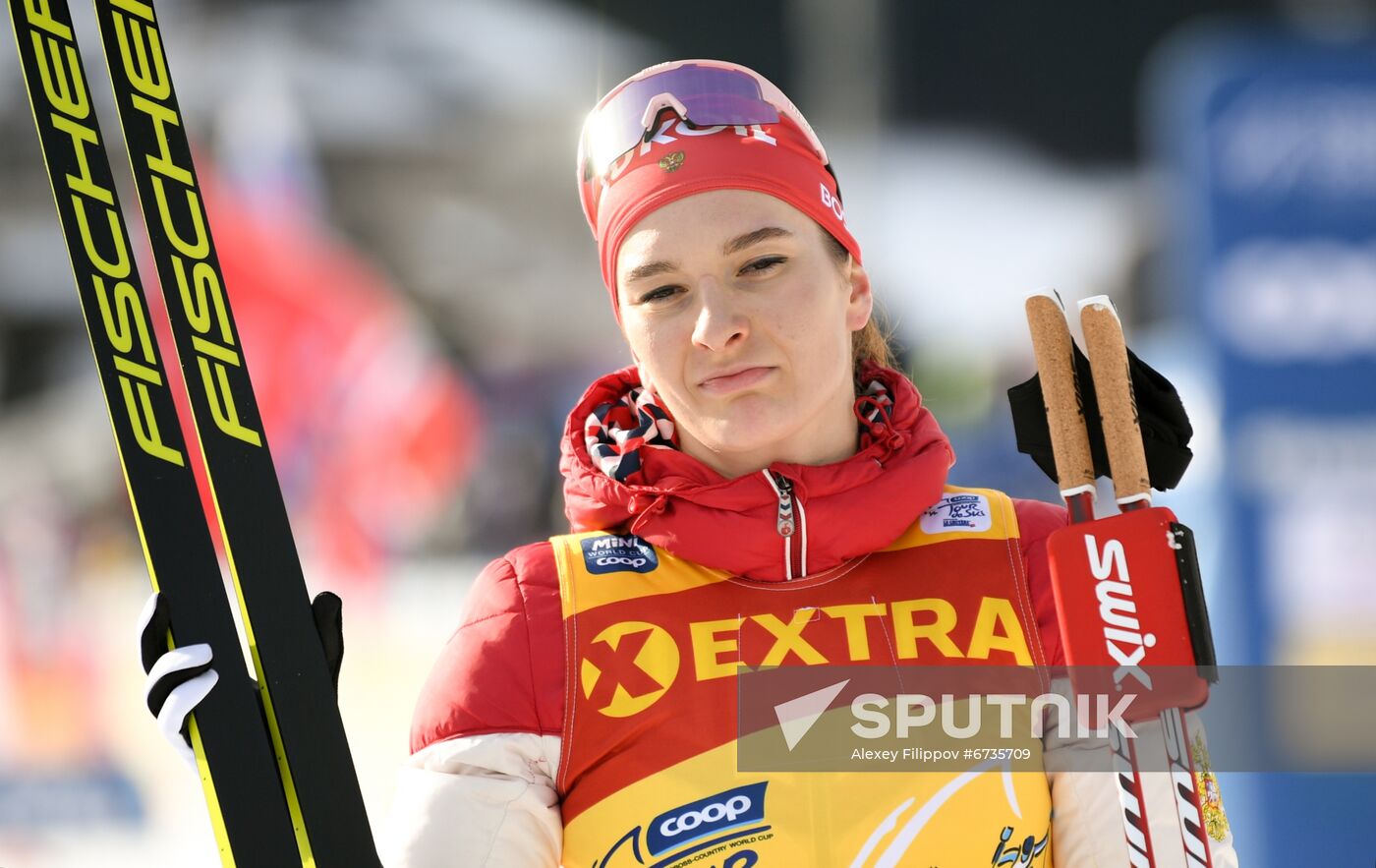 Italy Cross Country Skiing Tour de Ski Women