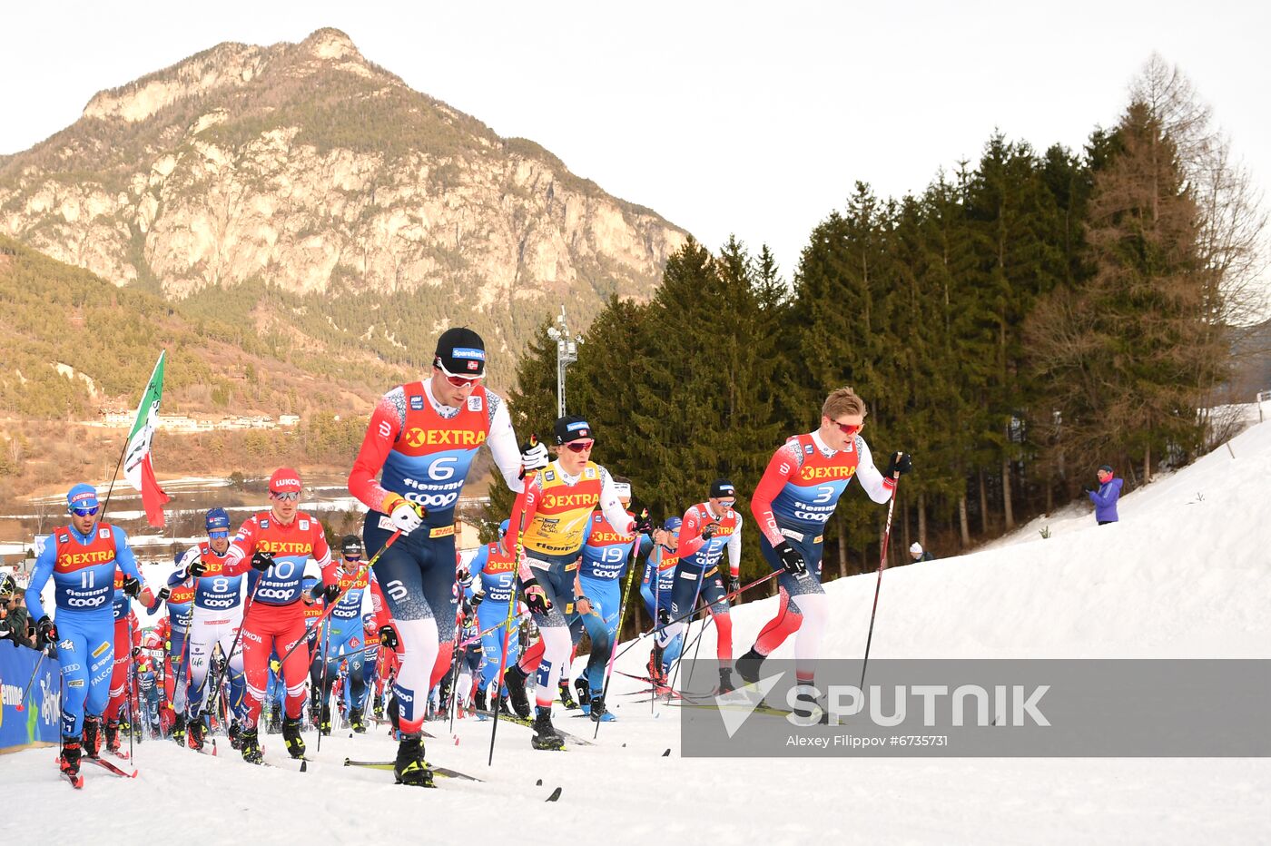 Italy Cross Country Skiing Tour de Ski Men