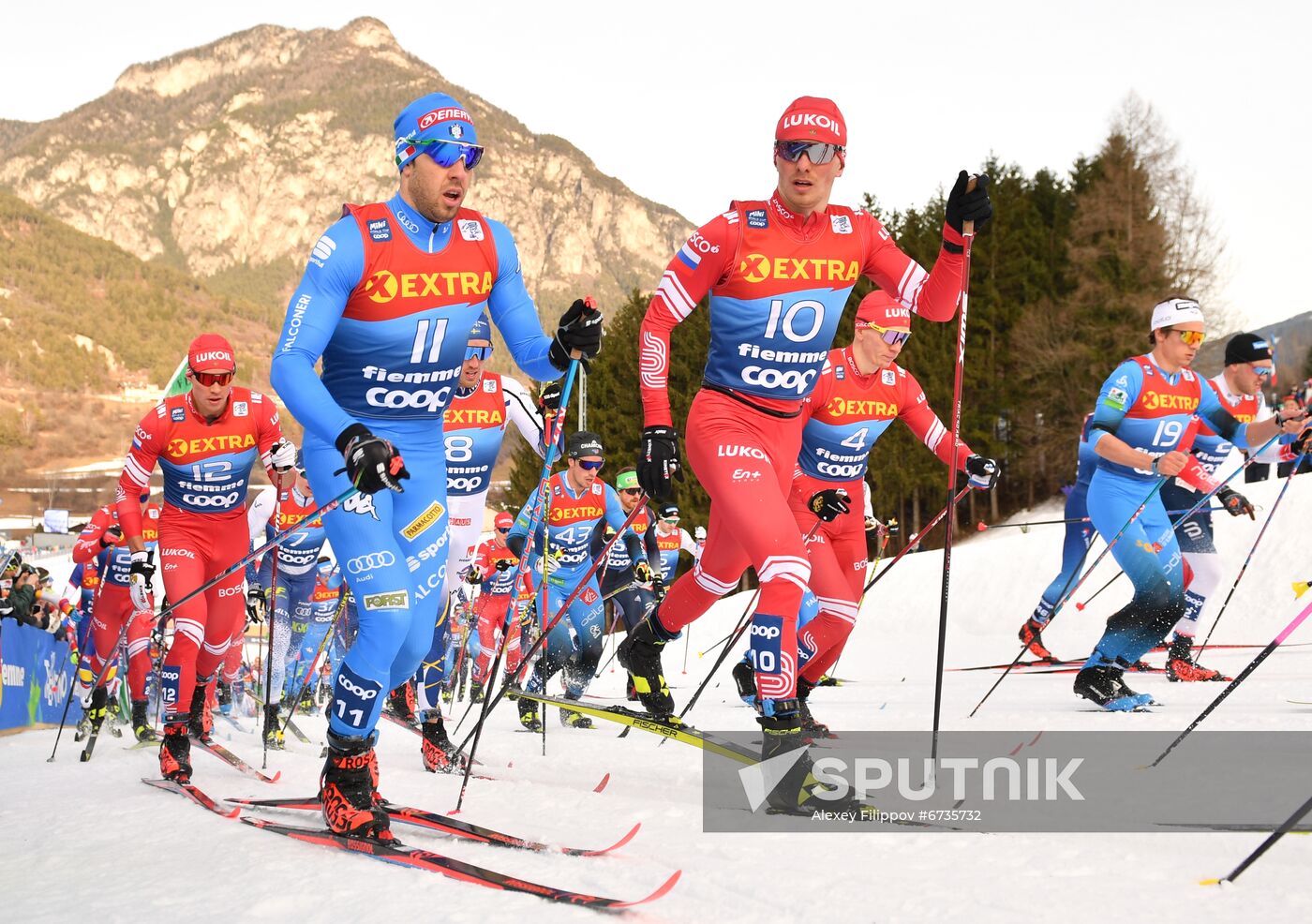 Italy Cross Country Skiing Tour de Ski Men