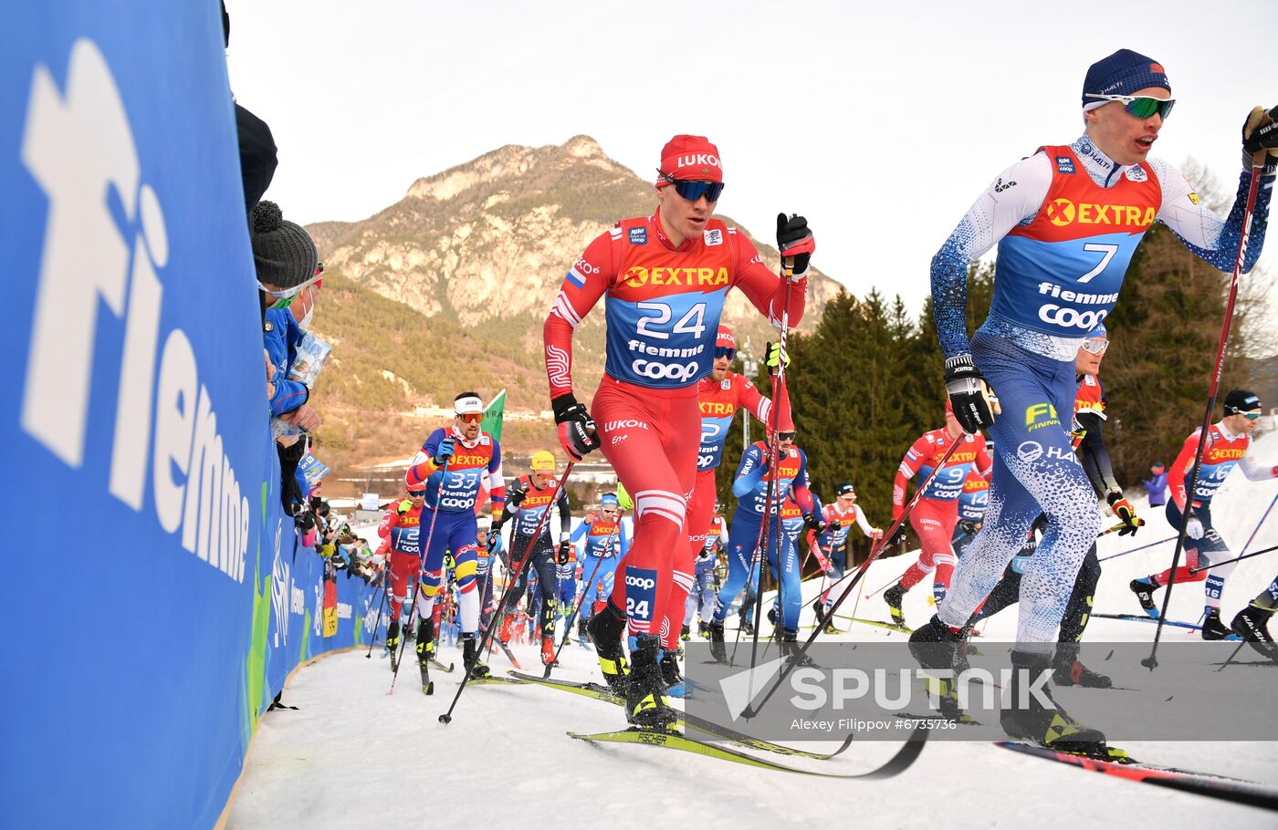 Italy Cross Country Skiing Tour de Ski Men